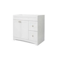 Foremost MXWV3621 Monterrey Series Vanity, Flat White, 2-Drawer