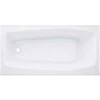 Kohler K-715-0 Villager 60 In. Left-Hand Drain Rectangular Alcove Bathtub In White -Hardware Furniture 108570 usn