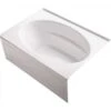Kohler K-1113-RA-0 Windward 60 In. X 42 In. Acrylic Alcove Bathtub With Integral Apron And Right-Hand Drain In White -Hardware Furniture 135046 usn