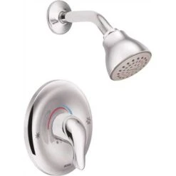 Moen TL182 Chateau Single-Handle 1-Spray Posi-Temp Shower Faucet Trim Kit In Chrome (Valve Sold Separately)