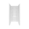 Delta 40064 Classic 400 36 In. X 36 In. X 74 In. Direct-to-Stud Alcove Shower Surround In White -Hardware Furniture 205445 73ce