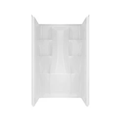 Delta 40084 Classic 400 34 In. X 48 In. X 74 In. Direct-to-Stud Alcove Surround In White