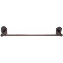 Emtek 230221MB Style # 1 24" Towel Bar, Medium Bronze Finish