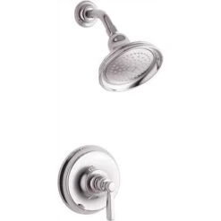 Kohler K-TS10583-4-CP Bancroft 1-Spray 6.8 In. Single Wall Mount Fixed Shower Head In Polished Chrome