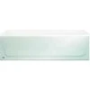Bootz Industries 011-3672-00 Aloha AFR 60 In. Right Drain Raised Outlet Rectangular Alcove Soaking Bathtub In White -Hardware Furniture 303687760 usn