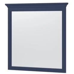 Foremost LSBM3232 Lawson Series Framed Mirror, 32 In L, 32 In W, Aegean Blue Frame