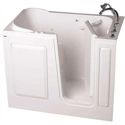 American Standard 3559092 GELCOAT WALK-IN BATH, COMBINATION, RIGHT-HAND WITH QUICK DRAIN AND FAUCET, WHITE, 28 IN. X 48 IN 3 American Standard 3559092 GELCOAT WALK-IN BATH, COMBINATION, RIGHT-HAND WITH QUICK DRAIN AND FAUCET, WHITE, 28 IN. X 48 IN