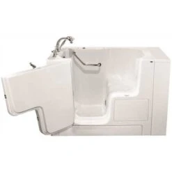 American Standard 3252OD.708.SLW-PC OOD Series 52 In. X 32 In. Walk-In Soaking Tub With Left Outward Opening Door In White