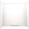 Swan GN-58.010 30 In. X 60 In. X 58 In. Easy Up Adhesive Alcove Tub Surround In White -Hardware Furniture 3575298 usn