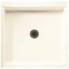 Swan FF03636MD.010 Veritek 36 In. X 36 In. Single Threshold Shower Pan In White -Hardware Furniture 3575300 usn