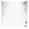 Swan SS603072.010 30 In. X 60 In. X 72 In. Tub Wall Surround Kit In White -Hardware Furniture 3575306 usn