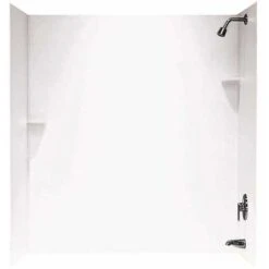 Swan SS603072.010 30 In. X 60 In. X 72 In. Tub Wall Surround Kit In White
