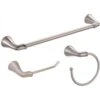 Premier 3581536 Creswell Bath Hardware Kit In Brushed Nickel -Hardware Furniture 3581536 G usn