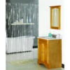 Simple Spaces SD-PCP01-C3L Shower Curtain, Vinyl, Clear, Clear -Hardware Furniture 3911708 2cb8