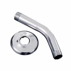 PlumbCraft 7657700T Shower Arm And Flange Chrome 6" Chrome