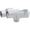 PlumbCraft 7657410B Shower Arm Mount Chrome Chrome -Hardware Furniture 4006150 A.eps High