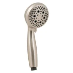 PlumbCraft 8067000SC Handheld Showerhead Brushed Nickel 6 Settings 2 Gpm Brushed Nickel