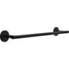 Delta LDL18-MB Towel Bar Lyndall Matte Black 18" L Die Cast Zinc Matte -Hardware Furniture 4006990 A.eps High