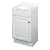Zenith Products RBC18WW Vanity Combo Single White 18" W X 16" D X 35" H White -Hardware Furniture 4009238 A.eps High