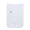 STERLING 72041100-0 Shower Base Intrigue White High Gloss -Hardware Furniture 4300851 A.eps High