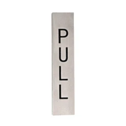 CRL 4EPBSPL Brushed Stainless 4-1/2" Pull Indicator