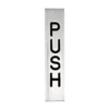 CRL 4EPBSPU Brushed Stainless 4-1/2" Push Indicator -Hardware Furniture 4EPBSPU 36450