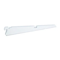 Organized Living 7913-1412-11 Ventilated Bracket Freedom Rail 12" L Steel White