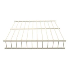 Organized Living 1210-1212-11 Closet Organizer Shelf 12" W X 144" L Steel White