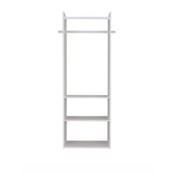 Easy Track RV1472-CGON Hanging Tower Closet Kit 72" H X 25.1" W X 14" L Wood Laminate Weathered Gray