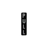 CRL 567VA Vertical "PULL" Decal 2 CRL 567VA Vertical "PULL" Decal -Hardware Furniture 567VA 9377