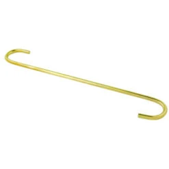 National Hardware N275-248 V2668 Series Extender S-Hook, 12 In L, Steel, Brass