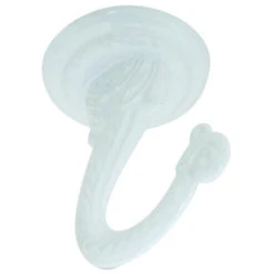 National Hardware N274878 V2672 2-1/4" Swag Hook White Finish