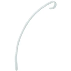 National Hardware N283150 V2675 15" Outdoor Arch Plant Bracket White Vinyl Coated Finish