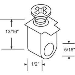 Brixwell 7-231 Pivot Bracket Pivot Pin Guide New Style Cdf718