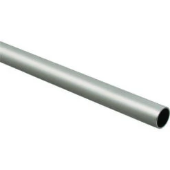 National Hardware S822-101 BB8604 Closet Rod, 1-5/16 In Dia, 8 Ft L, Steel, Satin Nickel
