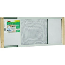 Frost King AWS1033 W.B. Marvin Window Screen, 10 In L, 19 To 33 In W, Aluminum