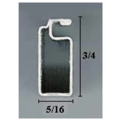 Brixwell 90-224 Use 90H-224 And Change Corner 5/16 X 3/4 Screen Frame White Wss11-96"wh