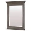 Foremost BAGM2432 Brantley Series Framed Mirror, Rectangular, 24 In W, 32 In H, Wood Frame, Wall Mounting