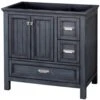 Foremost BABV3622D Brantley Series Vanity, Wood, Harbor Blue, 2-Cabinet Door, 3-Drawer 2 Foremost BABV3622D Brantley Series Vanity, Wood, Harbor Blue, 2-Cabinet Door, 3-Drawer -Hardware Furniture 9206962 e73f