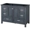 Foremost BABV4822D Brantley Series Vanity, Wood, Harbor Blue, 2-Cabinet Door, 6-Drawer -Hardware Furniture 9206970 f22d