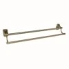Amerock BH26505BBZ Clarendon 24 In (610 Mm) Double Double Towel Bar In Golden Champagne -Hardware Furniture BH26505BBZ
