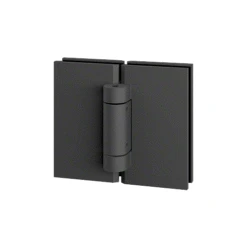 CRL CLS181MBL CLEAR SPACE Matte Black Replacement 180 Glass-to-Glass Hinge