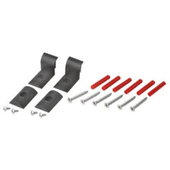 CRL DK68B Cottage Series Hardware Pack For Brite Anodized And Brushed Nickel Kits