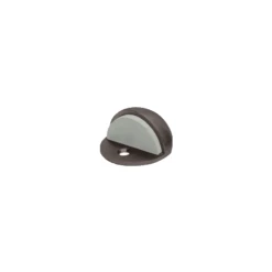 CRL DL2501DU Bronze Zinc Diecast Floor Mounted Low Profile 3/32" Base Dome Stop