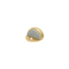 CRL DL2501PB Polished Brass Zinc Diecast Floor Mounted Low Profile 3/32" Base Dome Stop -Hardware Furniture DL2501PB 9466