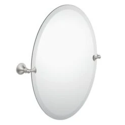 Moen DN2692BN Glenshire Oval Mirror Brushed Nickel Finish