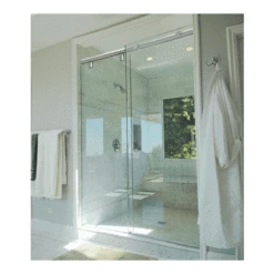 CRL HYDK60CH Chrome 60" Hydroslide 180 Degree Sliding Shower Door Kit