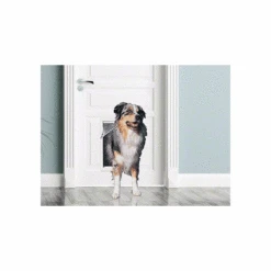 CRL PPDXL Extra Large White Plastic Framed Pet Door