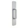 Stanley Commercial Hardware QET125-626 Dummy Escutcheon Pull Trim Satin Chrome Finish -Hardware Furniture QET125 626