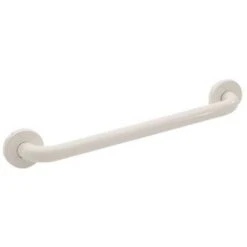 WingIts WGB5YS30WH Premium 30 In. X 1.25 In. Polyester Painted Stainless Steel Grab Bar In White (33 In. Overall Length)